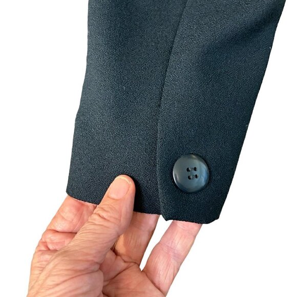 En Avance 100% Wool Blazer Size 12 Forest Green - Picture 6 of 7